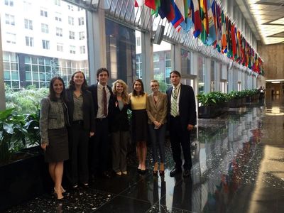 GLOBES Students Make Science Policy Presentations in Washington, D.C.