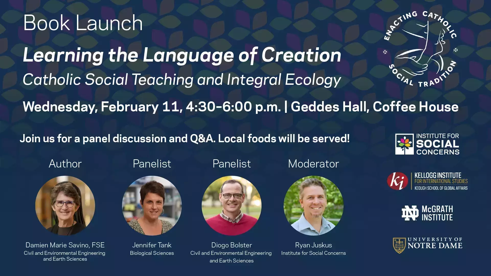 Panel discussion flyer